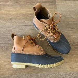 L.L. Bean Women's 6" Bean Boots Brown Size 7